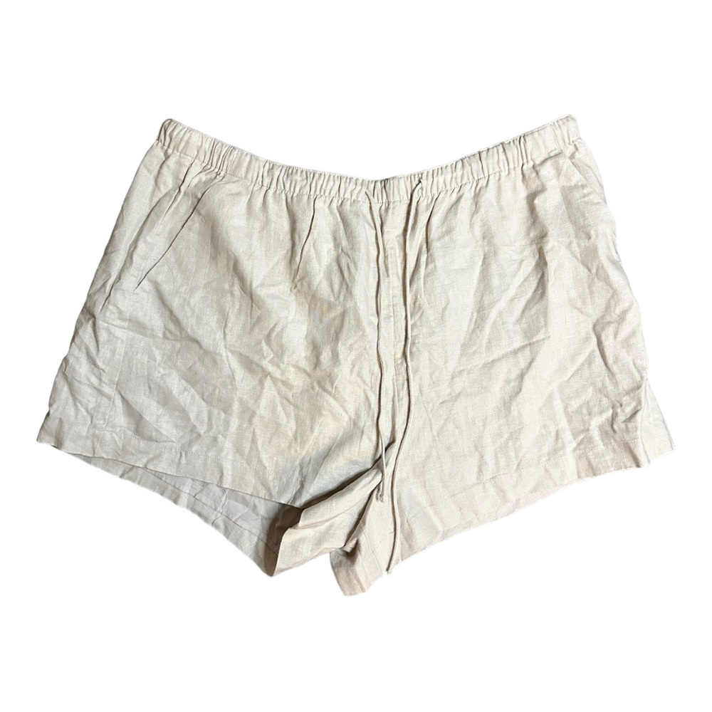 Abercrombie & Fitch Linen Blend Shorts NWT XL
